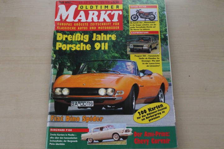 Deckblatt Oldtimer Markt (06/1993)